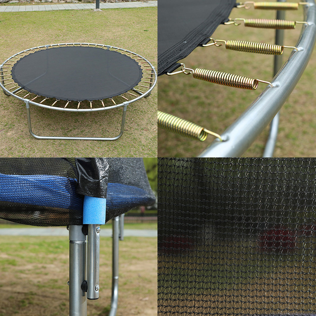 Trampoline extérieur 10 pieds avec filet