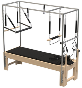 Réformateur Pilates en bois Captian avec trapèze complet pour usage commercial